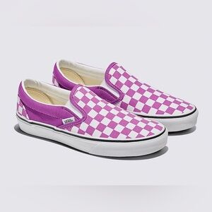 NIB Vans classic checkerboard slip on shoe 8.5 m / 10 w